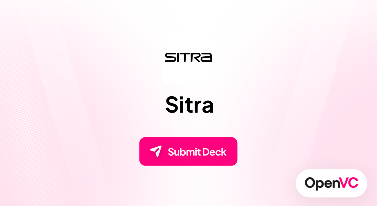 Sitra | Investor Profile, Funding Criteria & Team