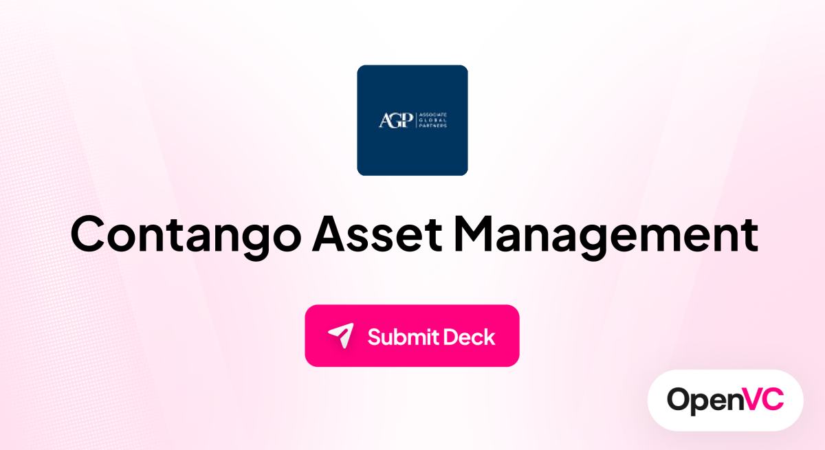 Contango Asset Management | Investor Profile, Funding Criteria & Team