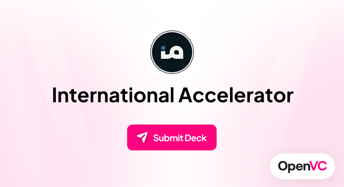 International Accelerator | Investor Profile, Funding Criteria & Team