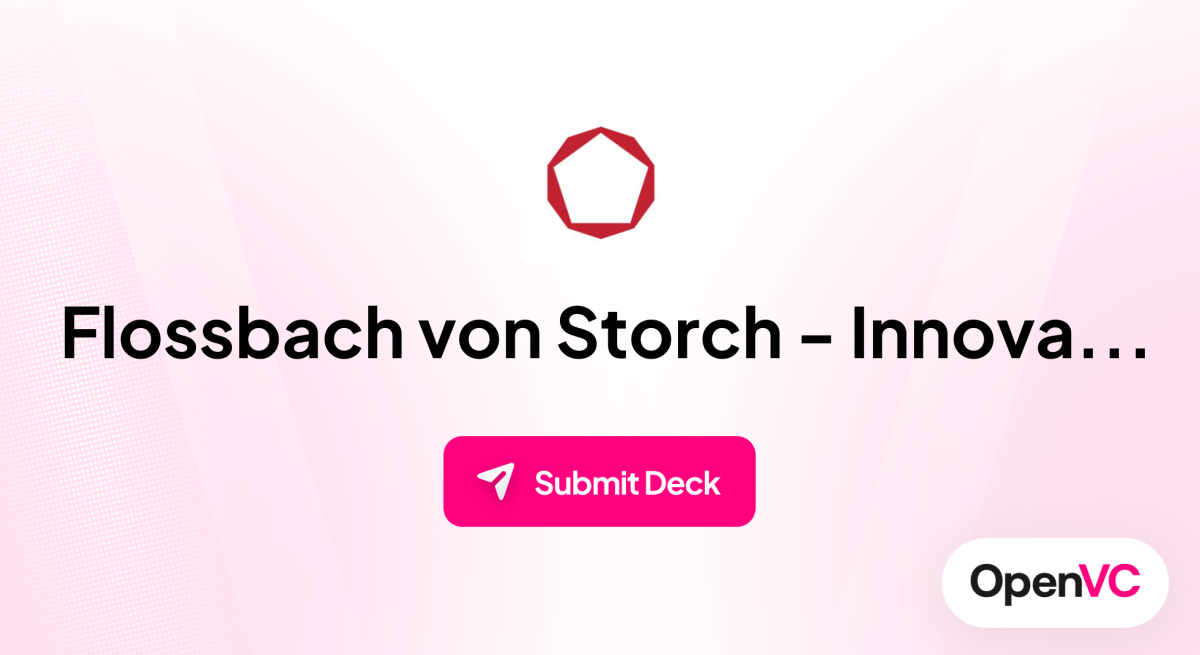 Flossbach von Storch - Innovation Hub | Investor Profile, Funding ...
