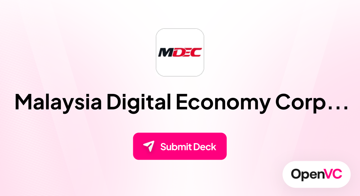 Malaysia Digital Economy Corporation | Investor Profile, Funding ...