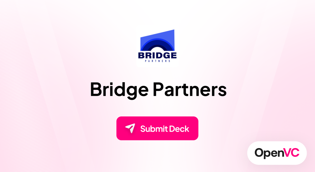 Bridge Partners | Investor Profile, Funding Criteria & Team