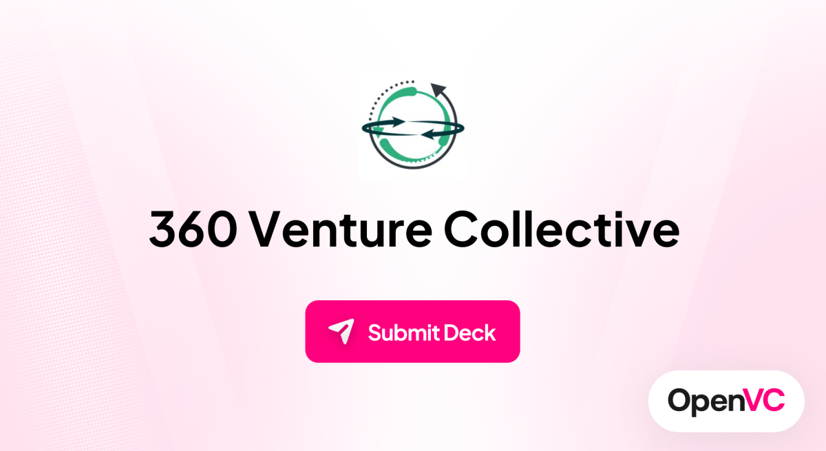 360 Venture Collective | Investor Profile, Funding Criteria & Team
