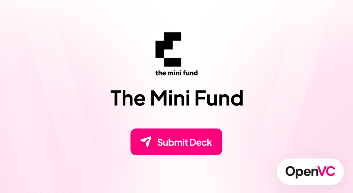 The Mini Fund | Investor Profile, Funding Criteria & Team