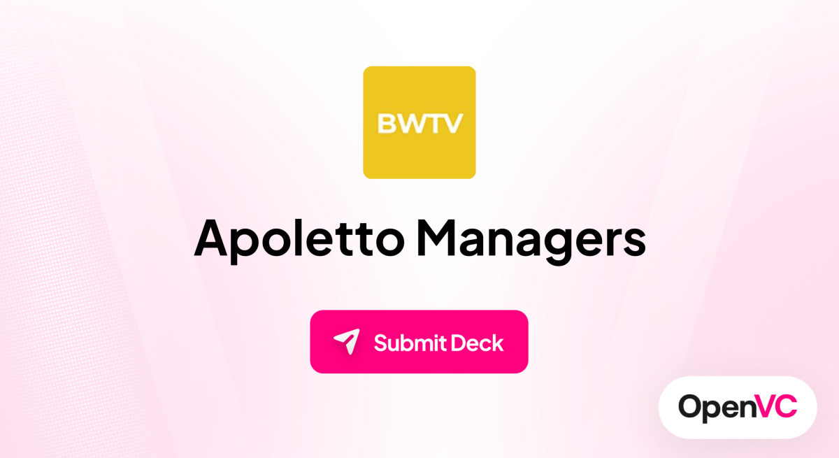 Apoletto Managers | Investor Profile, Funding Criteria & Team
