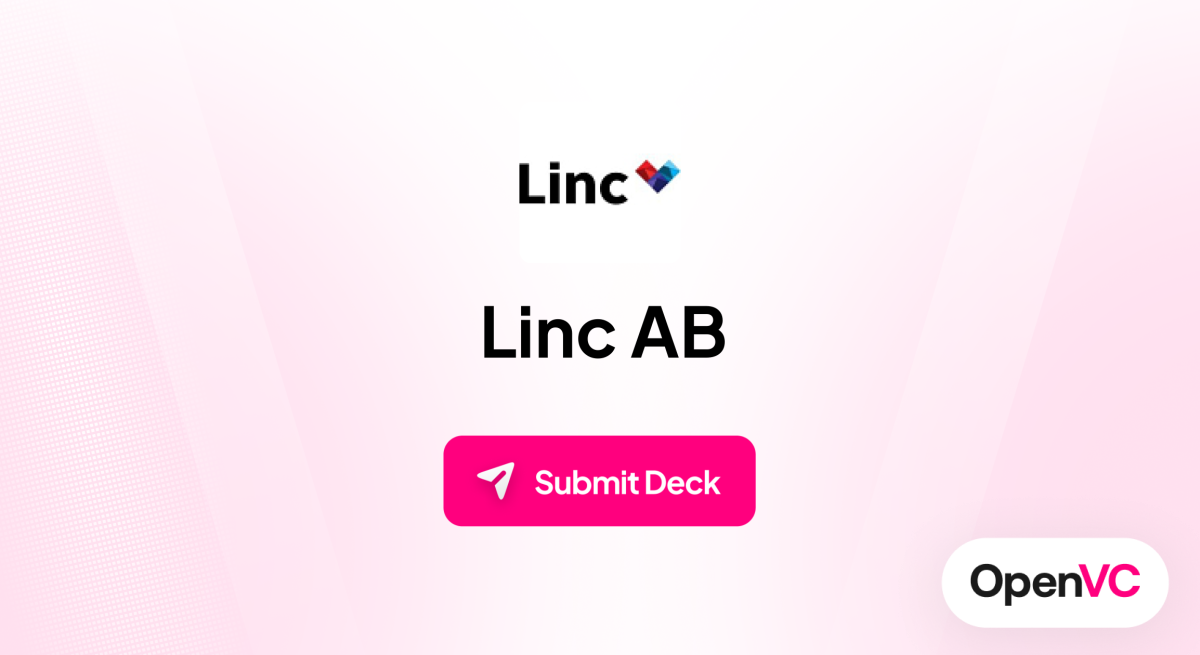 Linc AB | Investor Profile, Funding Criteria & Team