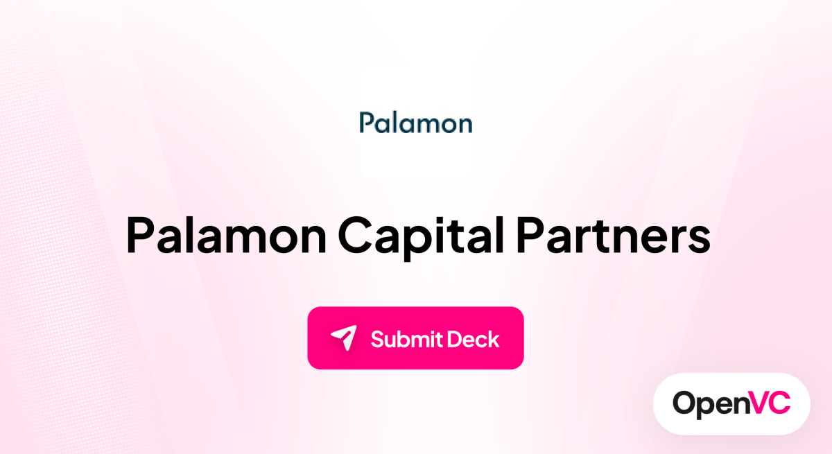 Palamon Capital Partners | Investor Profile, Funding Criteria & Team