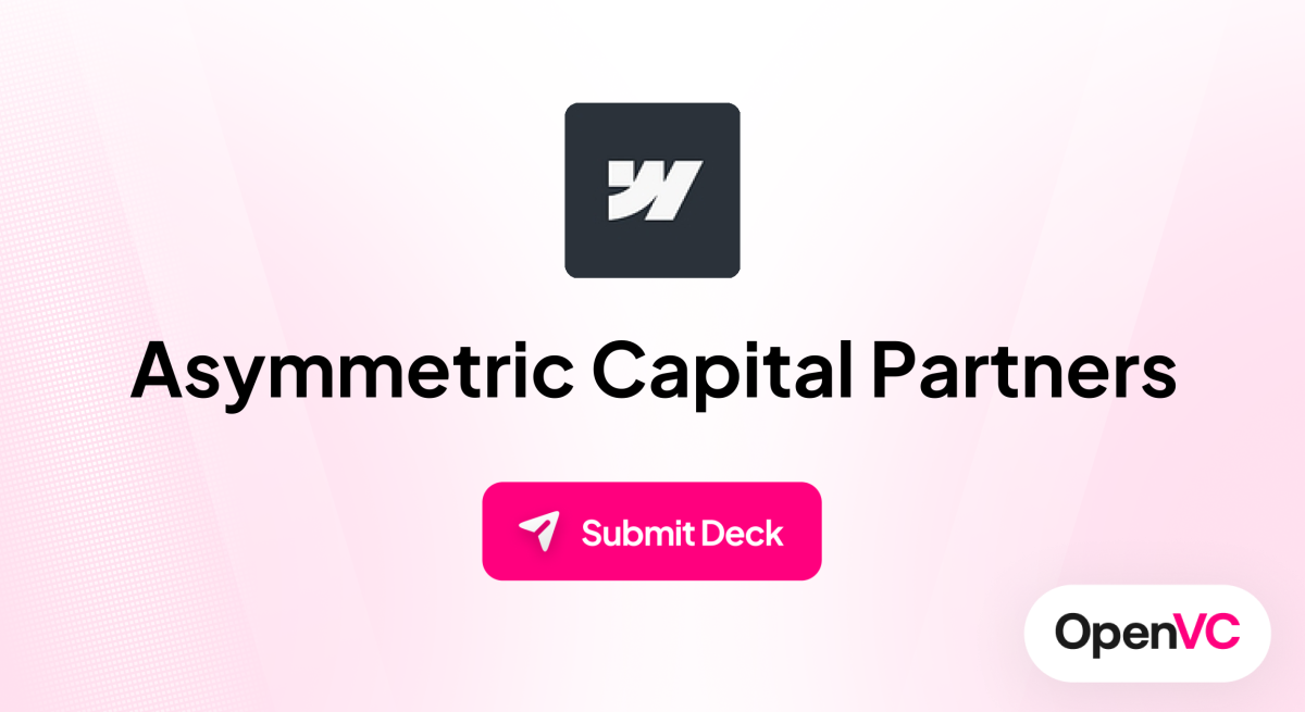 Asymmetric Capital Partners | Investor Profile, Funding Criteria & Team