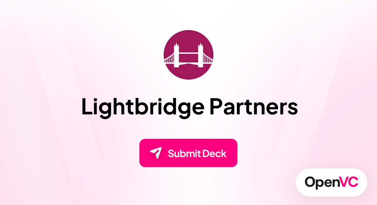 Lightbridge Partners | Investor Profile, Funding Criteria & Team