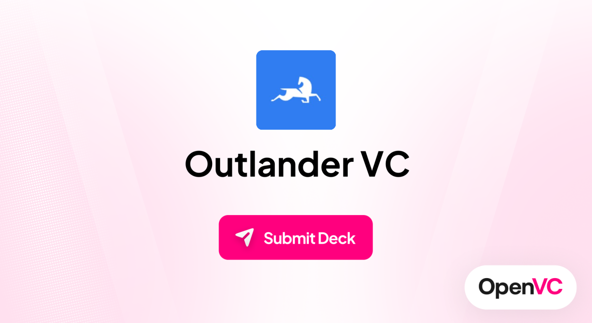 Outlander VC | Investor Profile, Funding Criteria & Team