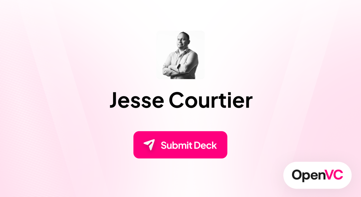 Jesse Courtier | Investor Profile, Funding Criteria & Team