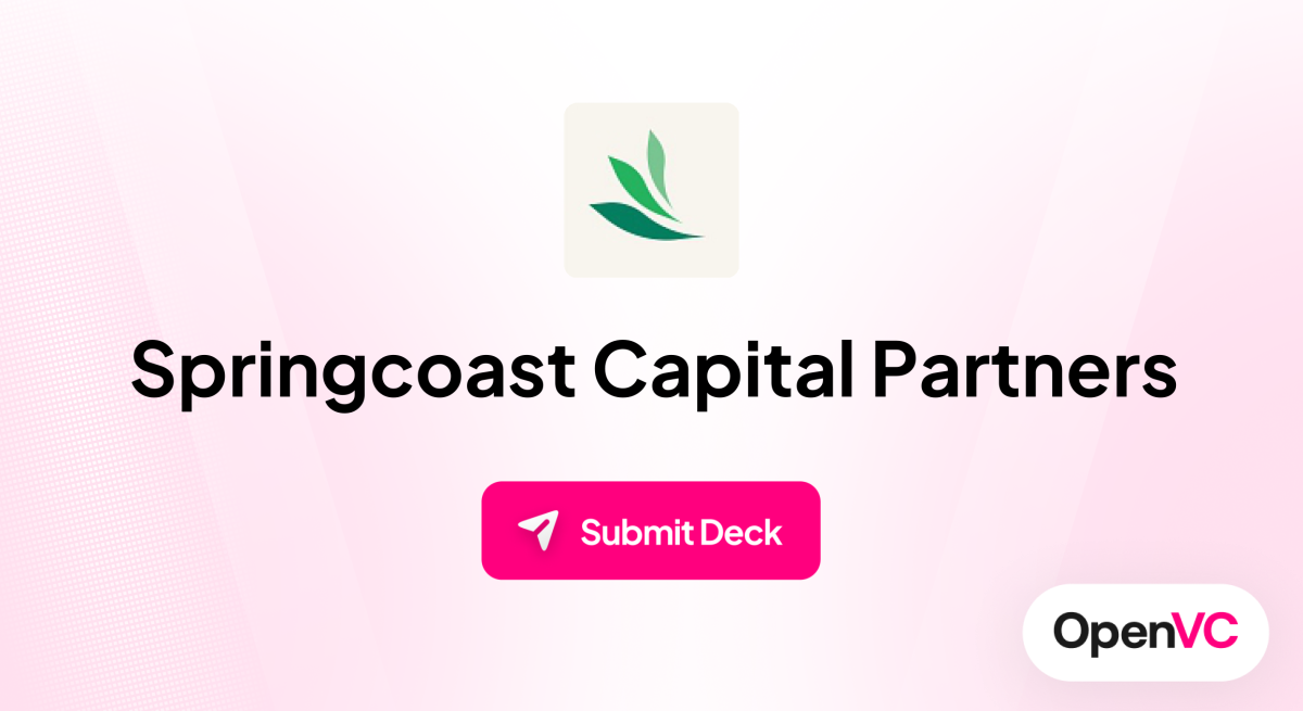 Springcoast Capital Partners | Investor Profile, Funding Criteria & Team