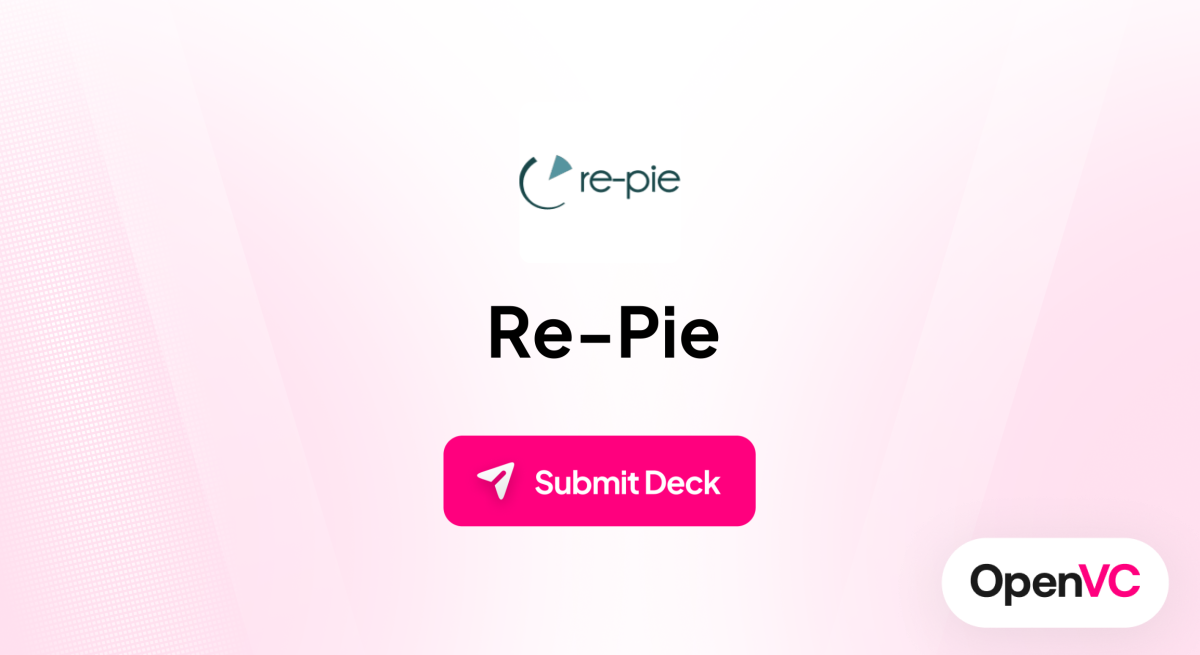 Re-Pie | Investor Profile, Funding Criteria & Team