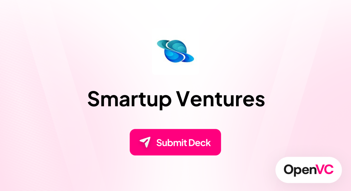 Smartup Ventures | Investor Profile, Funding Criteria & Team