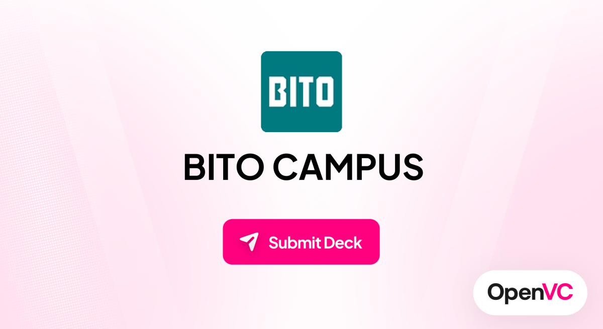 BITO CAMPUS | Investor Profile, Funding Criteria & Team