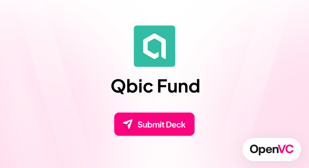 Qbic Fund | Investor Profile, Funding Criteria & Team