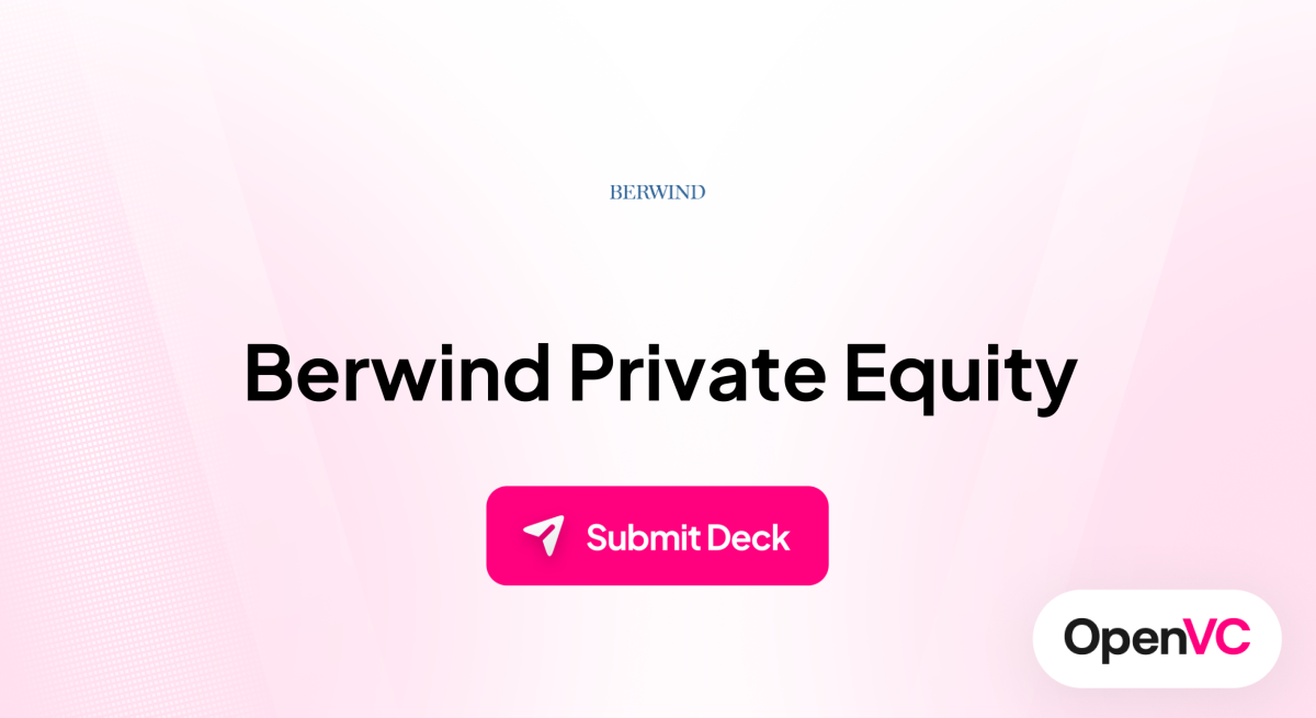 Berwind Private Equity | Investor Profile, Funding Criteria & Team