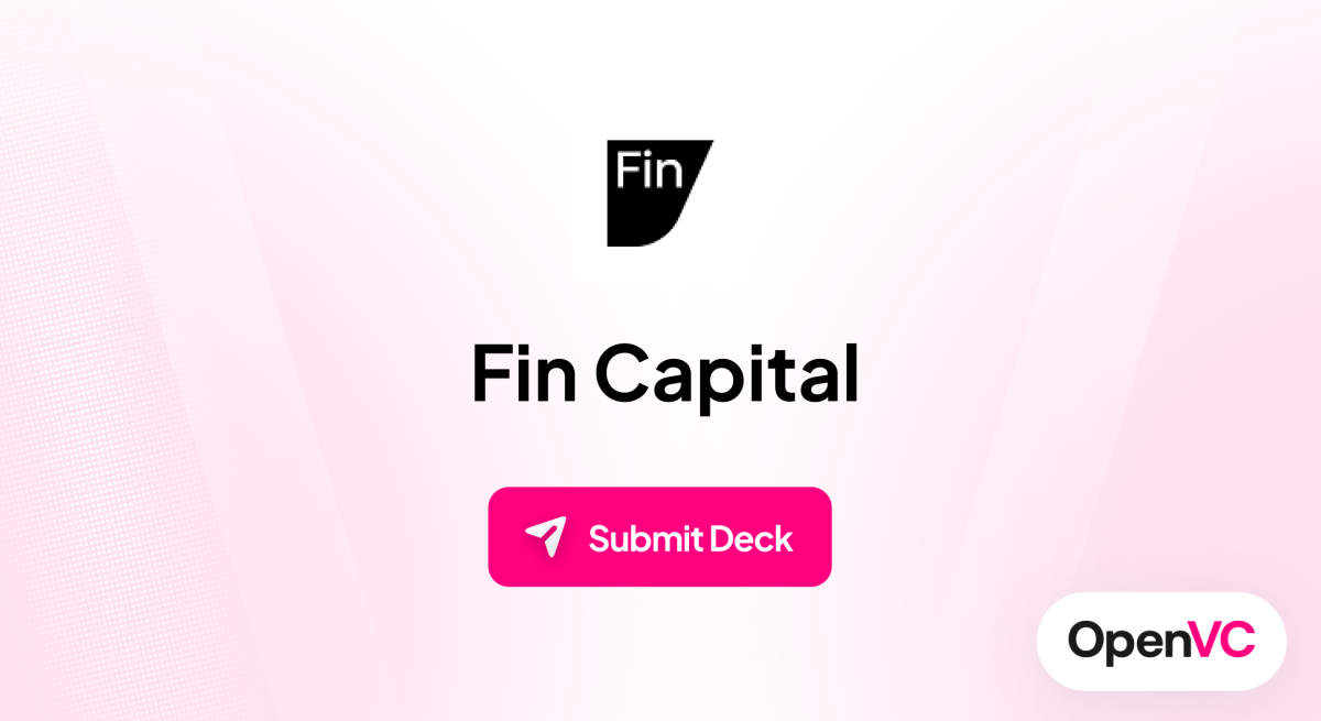 Fin Capital | Investor Profile, Funding Criteria & Team