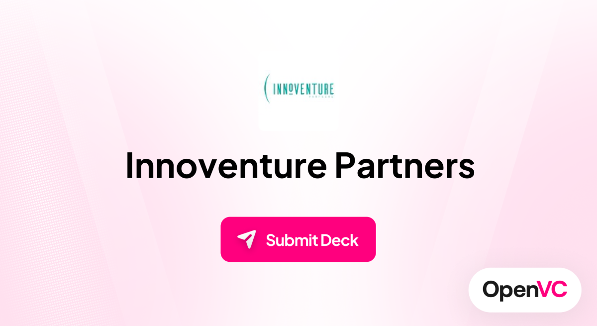 Innoventure Partners | Investor Profile, Funding Criteria & Team