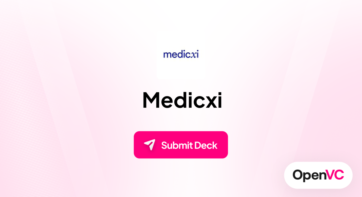 Medicxi | Investor Profile, Funding Criteria & Team