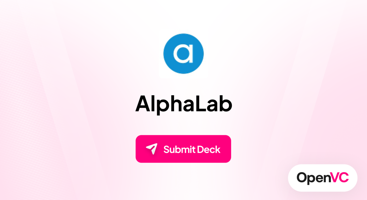 AlphaLab | Investor Profile, Funding Criteria & Team