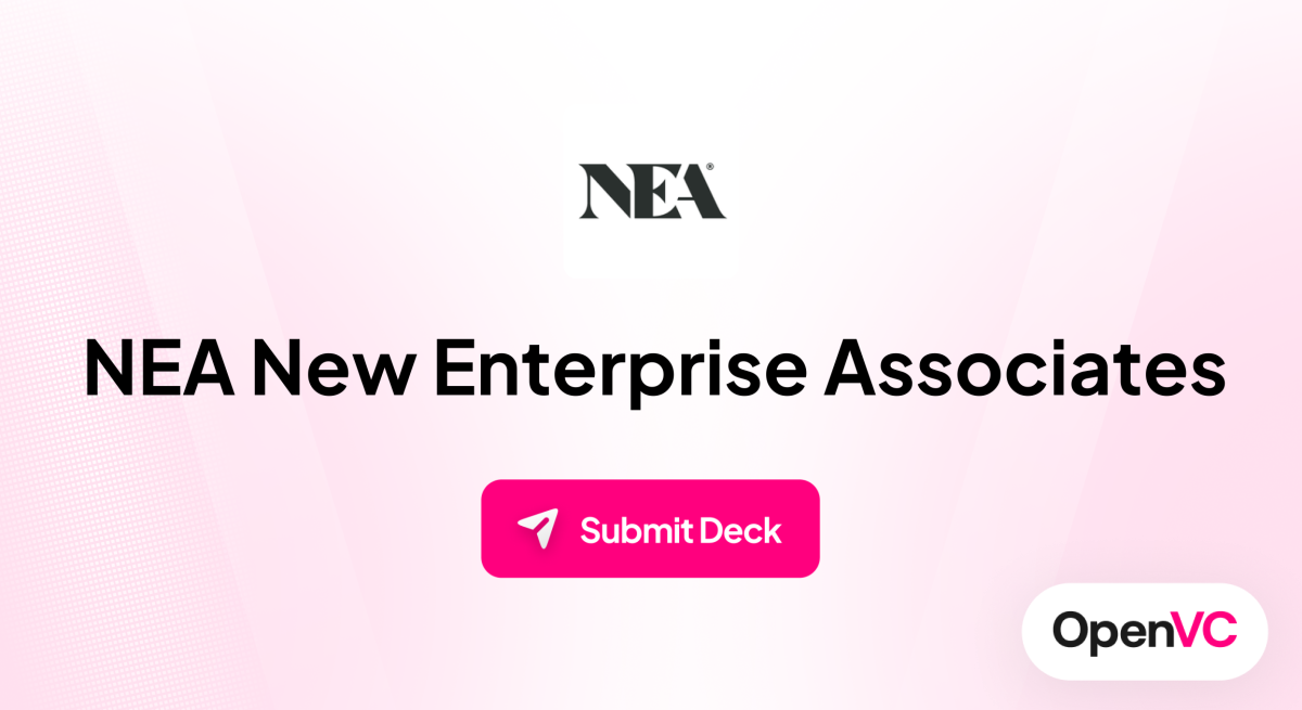 NEA New Enterprise Associates | Investor Profile, Funding Criteria & Team