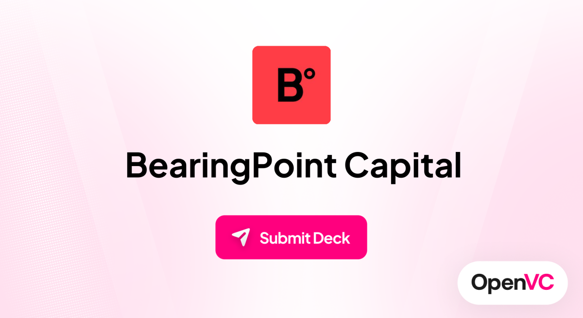 BearingPoint Capital | Investor Profile, Funding Criteria & Team