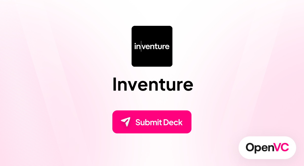 Inventure | Investor Profile, Funding Criteria & Team