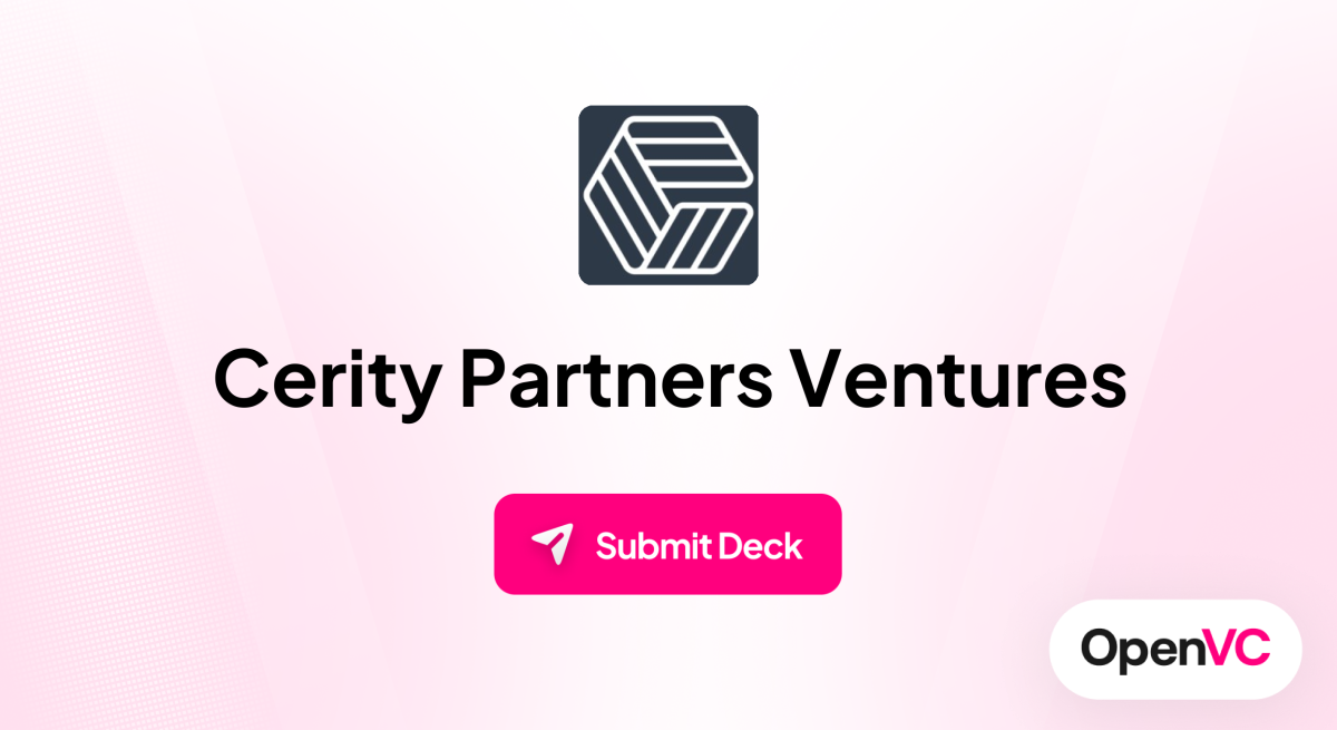 Cerity Partners Ventures | Investor Profile, Funding Criteria & Team