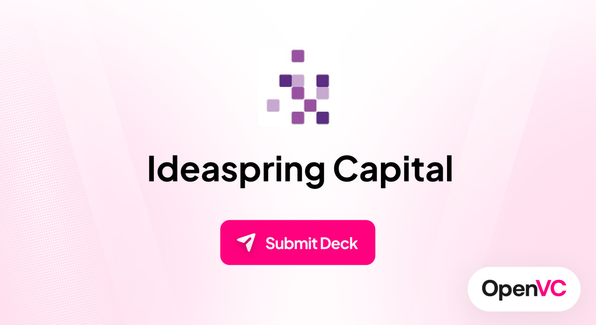 Ideaspring Capital | Investor Profile, Funding Criteria & Team