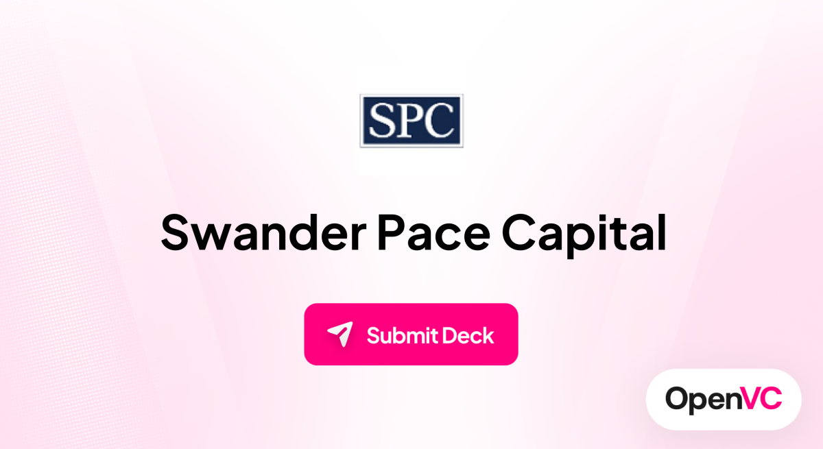 Swander Pace Capital | Investor Profile, Funding Criteria & Team