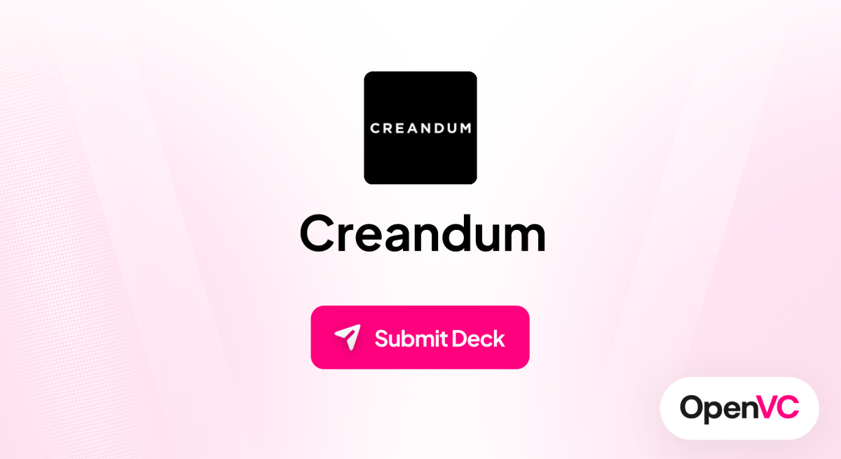 Creandum | Investor Profile, Funding Criteria & Team