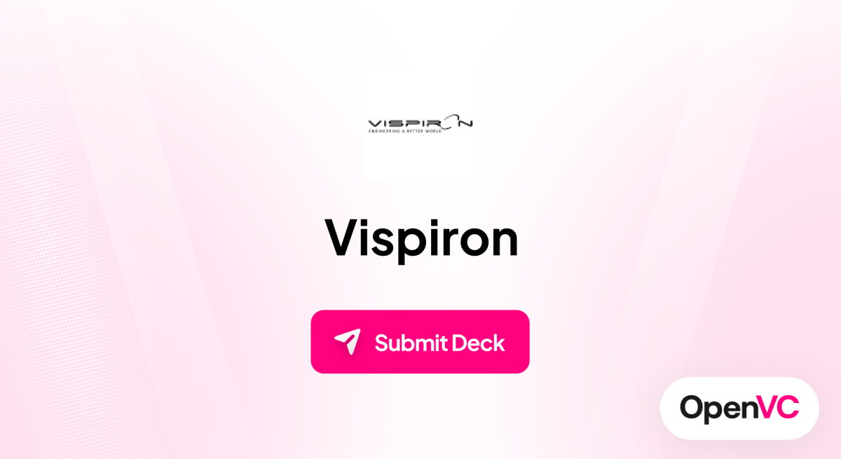 Vispiron | Investor Profile, Funding Criteria & Team
