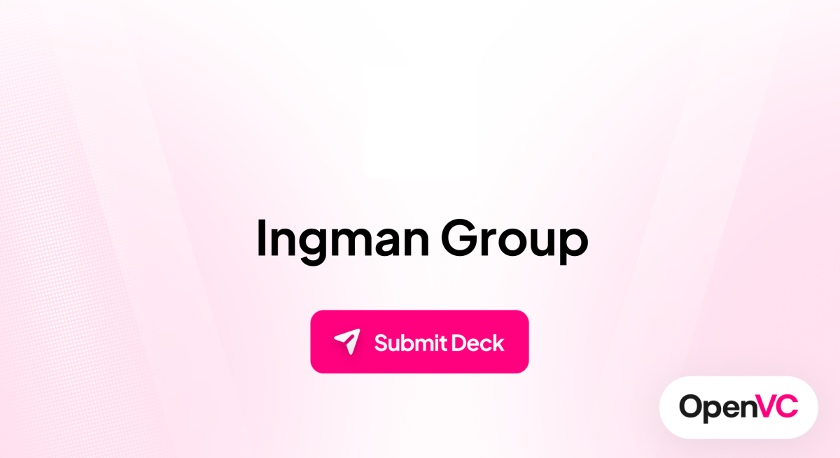 Ingman Group | Investor Profile, Funding Criteria & Team