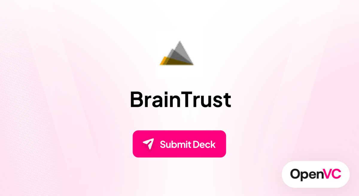 BrainTrust | Investor Profile, Funding Criteria & Team