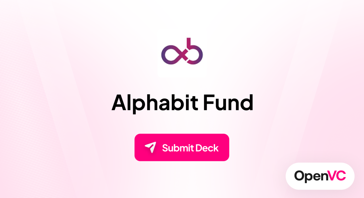 Alphabit Fund | Investor Profile, Funding Criteria & Team