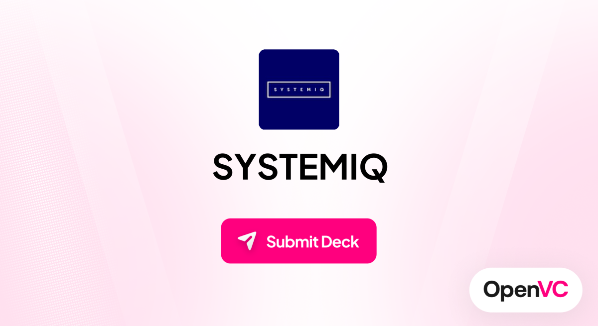 SYSTEMIQ | Investor Profile, Funding Criteria & Team