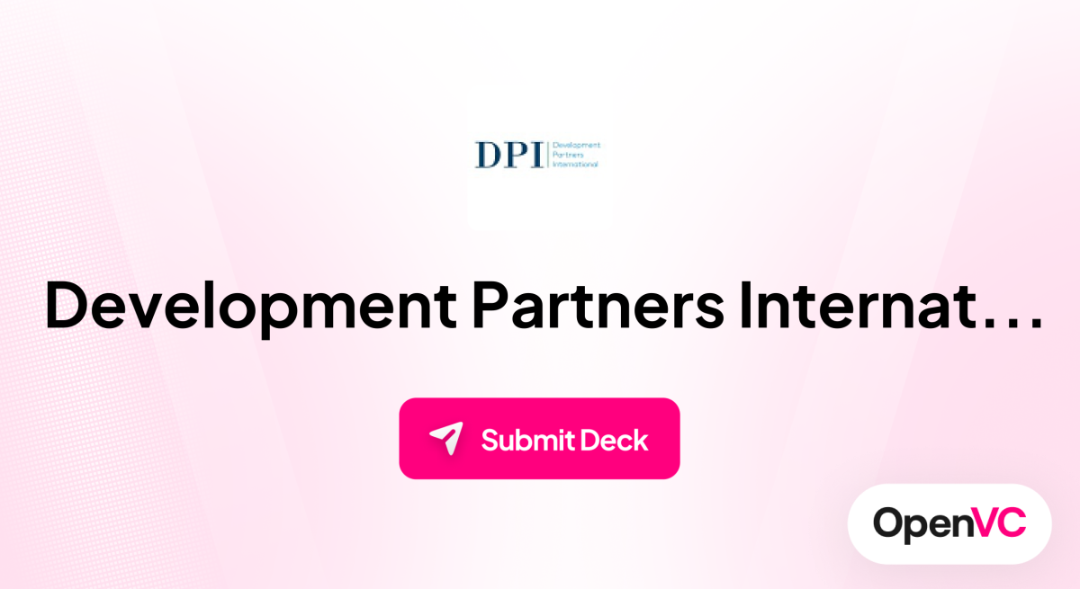 Development Partners International | Investor Profile, Funding Criteria ...
