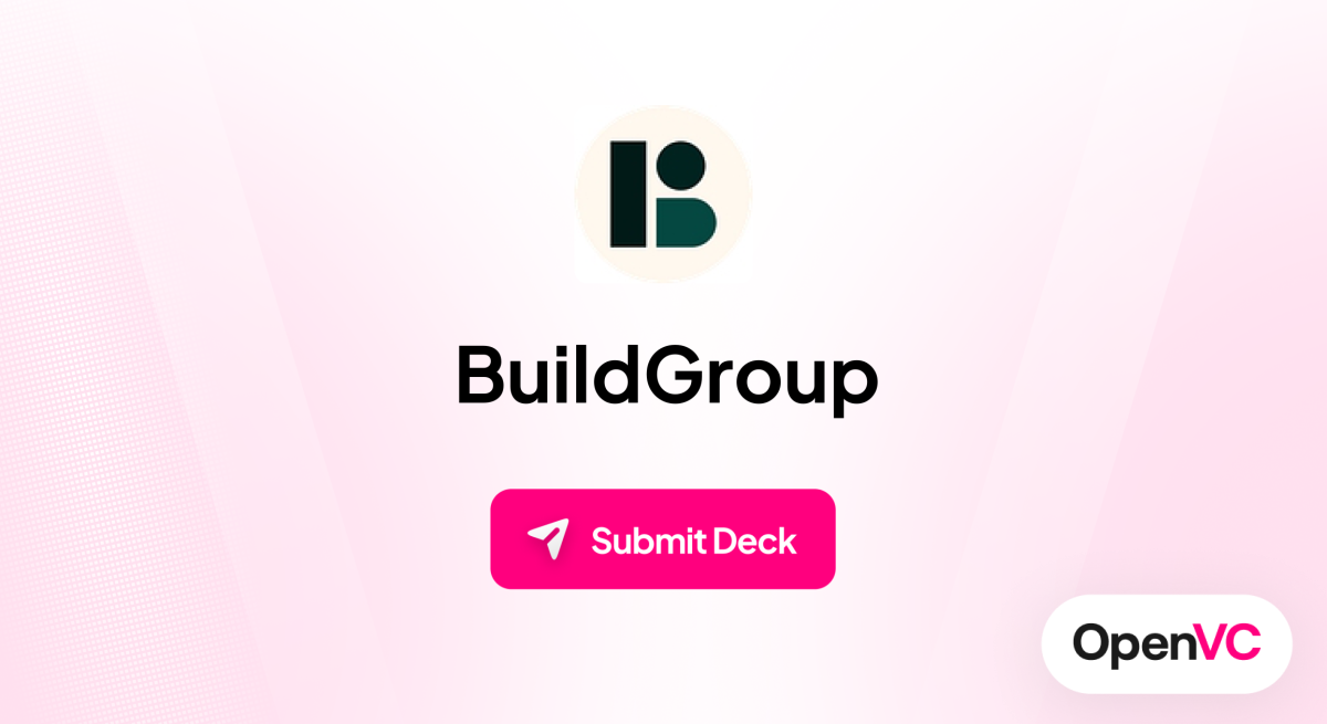 BuildGroup | Investor Profile, Funding Criteria & Team
