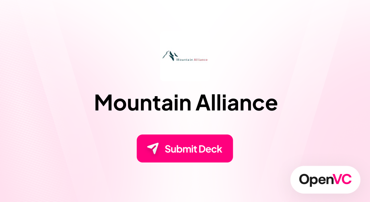 Mountain Alliance | Investor Profile, Funding Criteria & Team