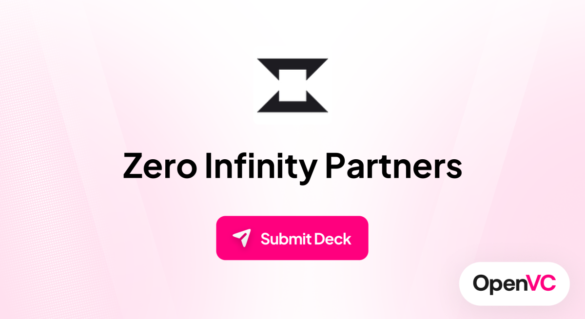 Zero Infinity Partners | Investor Profile, Funding Criteria & Team