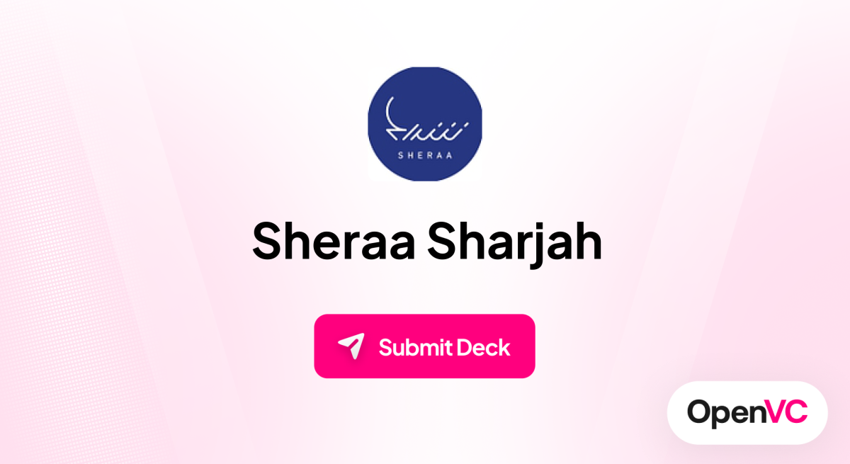 Sheraa Sharjah | Investor Profile, Funding Criteria & Team
