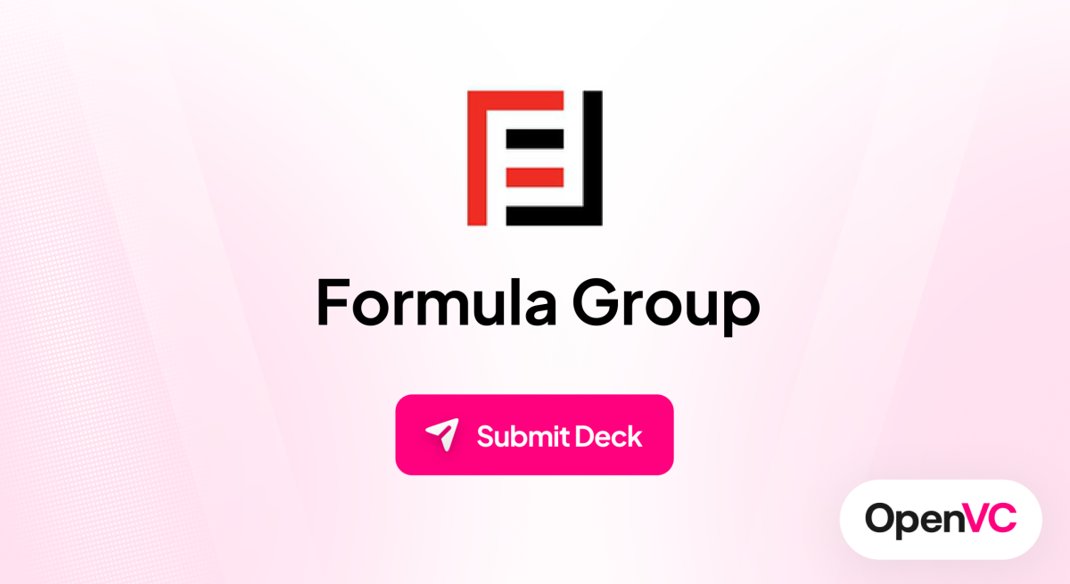 Formula Group | Investor Profile, Funding Criteria & Team