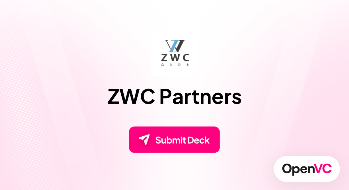 ZWC Partners | Investor Profile, Funding Criteria & Team