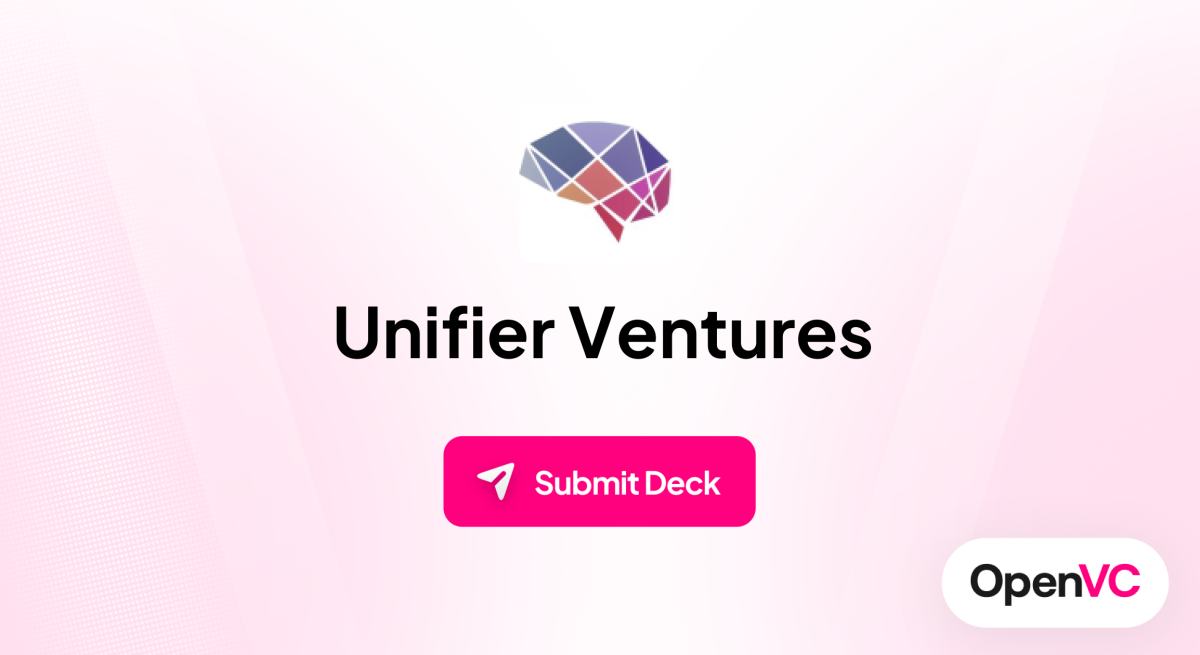Unifier Ventures | Investor Profile, Funding Criteria & Team