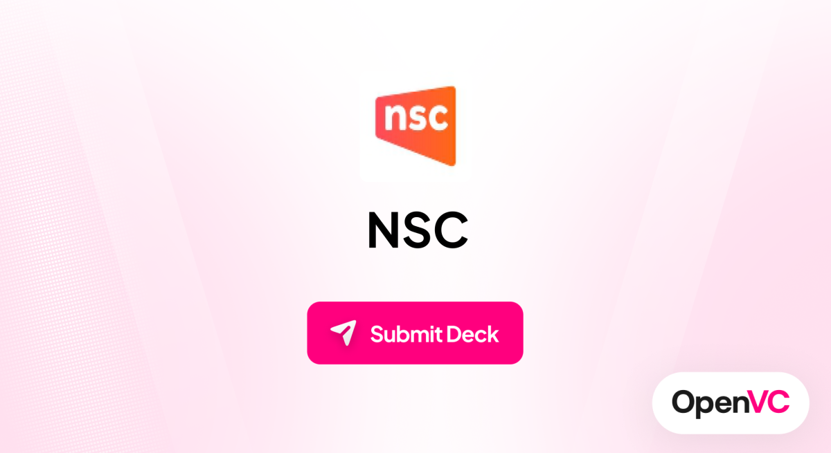 NSC | Investor Profile, Funding Criteria & Team