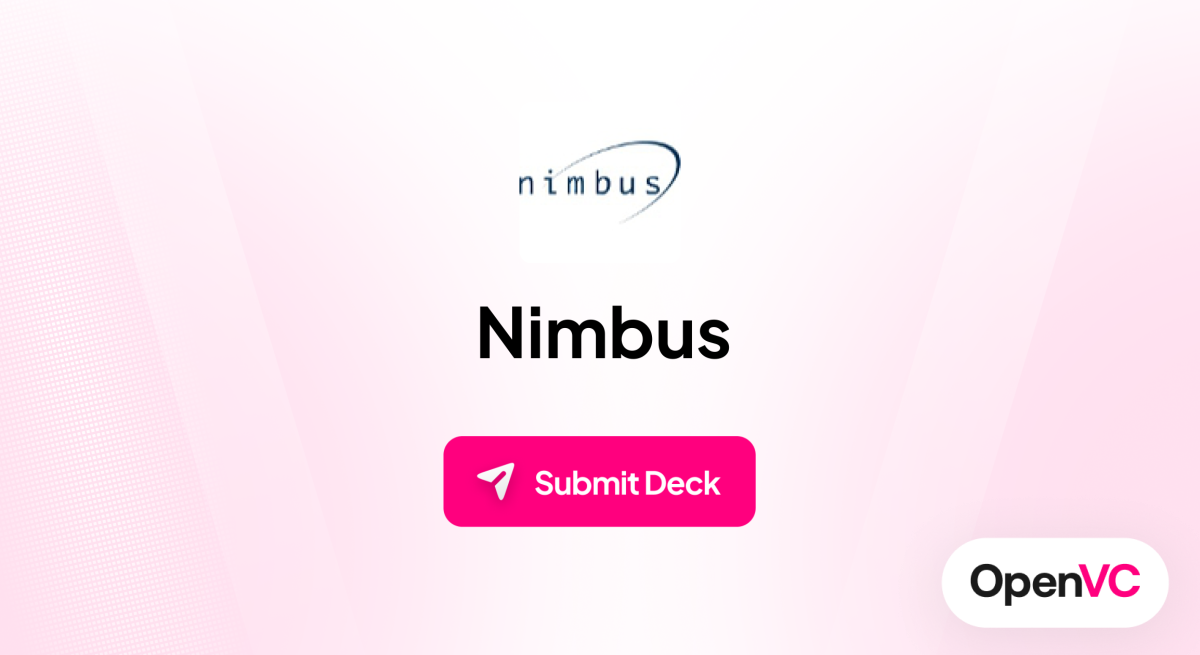 Nimbus | Investor Profile, Funding Criteria & Team