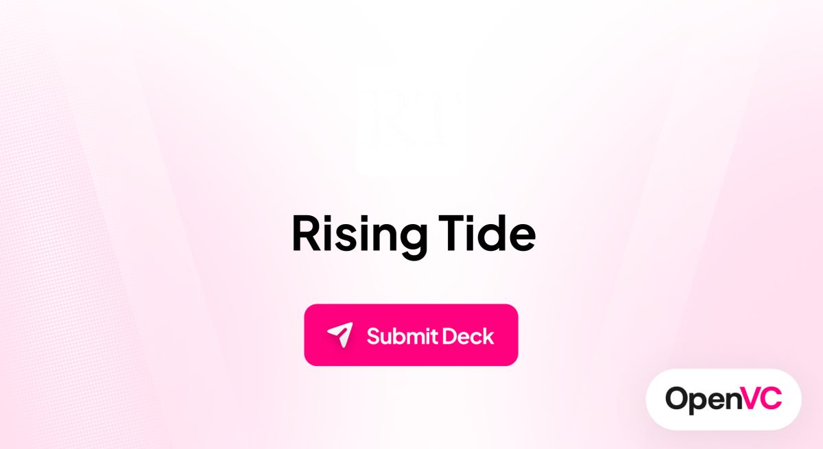 Rising Tide | Investor Profile, Funding Criteria & Team
