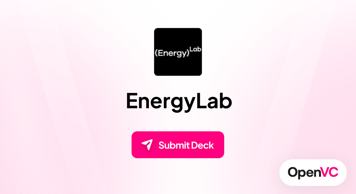 EnergyLab | Investor Profile, Funding Criteria & Team