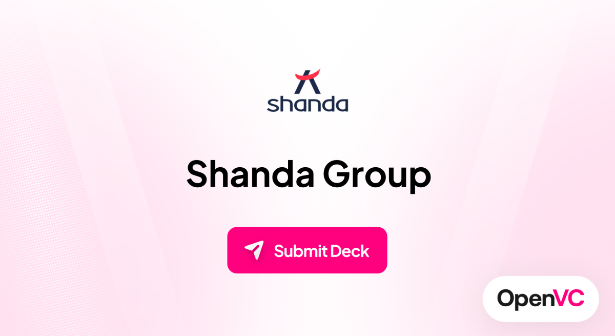 Shanda Group | Investor Profile, Funding Criteria & Team
